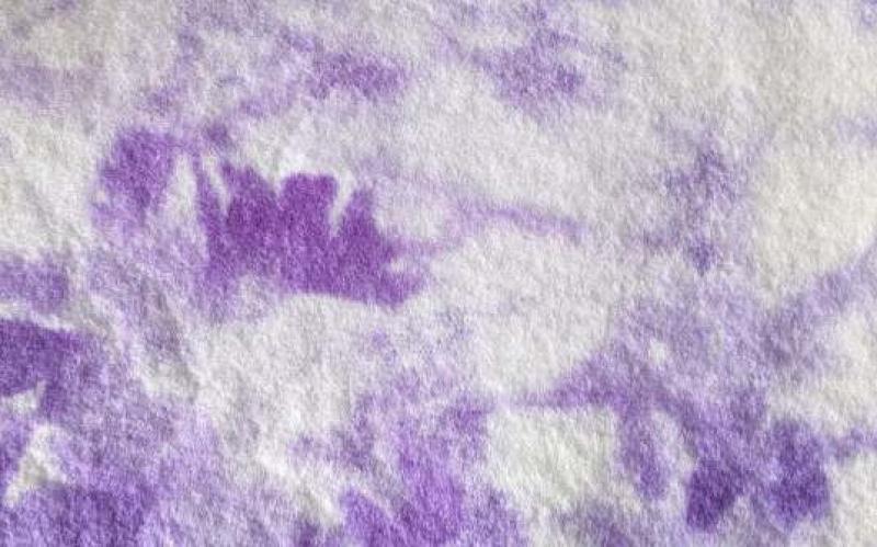 Märchenfilz, ca.19x29cm helllila/weiß